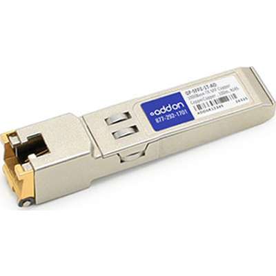 AddOn 1000BT SFP RJ-45 Full Duplex 100M Kit Part with SFP-TX F/FORCE10