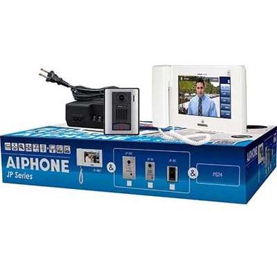 Aiphone Corporation 7 Touchscreen Handset/Hands-FR EE 4 x 8 Color Video Set