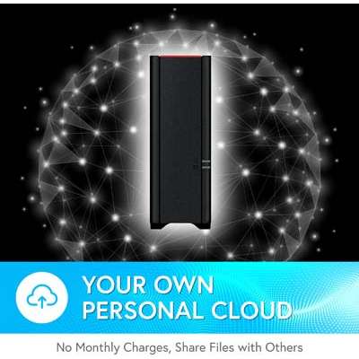 Buffalo Technology 2TB LinkStation 210 NAS Gigabit Personal Cloud Storage Media Server