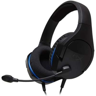 HP HyperX Cloud Stinger Core - Gaming Headset (Black-Blue) - PS5-PS4