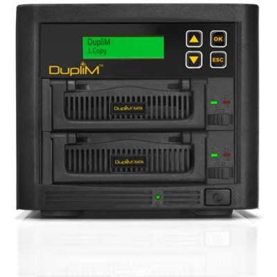 DupliM AC 140104 1:1 SSD Hard Disk Drive Duplicator SATA IDE & Hard Drive Sanitizer Stand-Alone