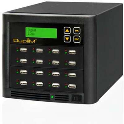 DupliM AC 220101 1:15 USB Flash Drive Duplicator & External 2.5USB Hard Disk Drive Cloner