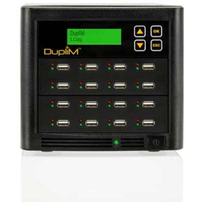 DupliM AC 220101 1:15 USB Flash Drive Duplicator & External 2.5USB Hard Disk Drive Cloner