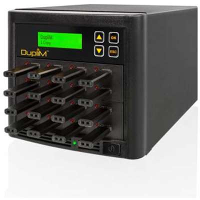 DupliM AC 220101 1:15 USB Flash Drive Duplicator & External 2.5USB Hard Disk Drive Cloner