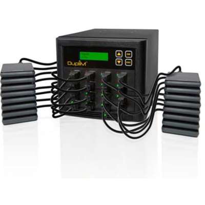 DupliM AC 220101 1:15 USB Flash Drive Duplicator & External 2.5USB Hard Disk Drive Cloner