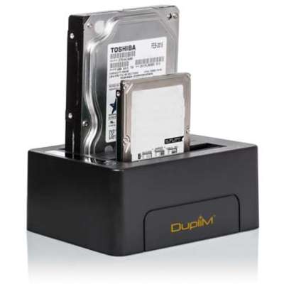 DupliM AC 130102 1:1 SSD Hard Disk Drive Duplicator and Hard Disk Drive Eraser Dock