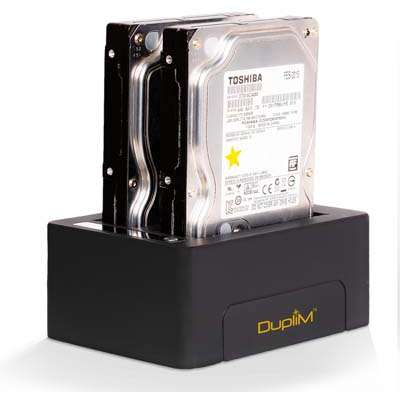 DupliM AC 130102 1:1 SSD Hard Disk Drive Duplicator and Hard Disk Drive Eraser Dock
