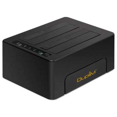 DupliM AC 130102 1:1 SSD Hard Disk Drive Duplicator and Hard Disk Drive Eraser Dock