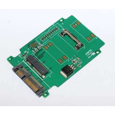 DupliM AC 450101 50MM MSATA SSD to SATA Adapter F Hard Disk Duplicators 2-Pack