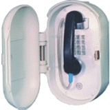 GAI-Tronics Weatherproof Flush-mount Keypad Telephone with Emergency Pushbutton and Voice