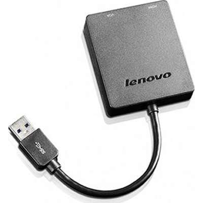 Lenovo Universal USB 3.0 to VGA/HDMI Adapter External Video Adapter