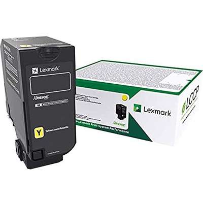 Lexmark Yellow Toner Cartridge RET Prog TAA