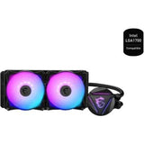 MSI Mag Coreliquid 240R V2 240MM Radiator Dual 120MM PWN Fans