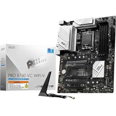 MSI B760-VC WiFi IV Gaming Desktop Motherboard Intel B760 Chipset Socket LGA-170 ATX