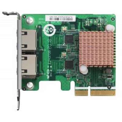 QNAP Dual Port 2.5GBE 4-Speed Network Card PC/Server Or NAS with