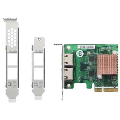 QNAP Dual Port 2.5GBE 4-Speed Network Card PC/Server Or NAS with