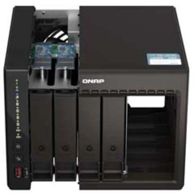 QNAP 4-Bay HP Desktop NAS with Intel Celeron 4-Core J6412 Onboard 8GB