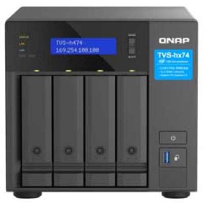 Qnap Ultrahigh Speed 4 Bay NAS Intel P Gold G7400 2C Up to 3.7GHZ