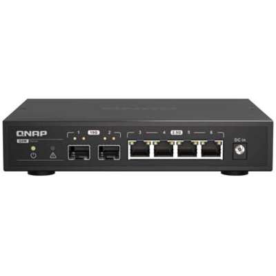 Qnap Desktop QSW-2104-2S-Us Unmanaged Switch 4 Port 2.5GBPS