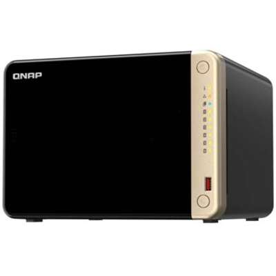 Qnap TS-664 6-Bay Hi-Performance Desktop NAS Intel 4C/4T Processor