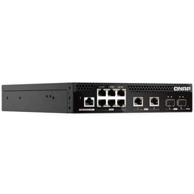 Qnap Rackmount Switch QSW-M2 06R-2S2T-Us Management Switch 6 Port