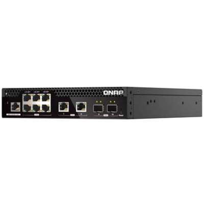 Qnap Rackmount Switch QSW-M2 06R-2S2T-Us Management Switch 6 Port