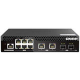 Qnap Rackmount Switch QSW-M2 06R-2S2T-Us Management Switch 6 Port