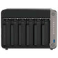 QNAP 6-Bay Desktop AI NAS Npu 6TOPS 4C Arm Cortex-A76 2.2GHZ 4C