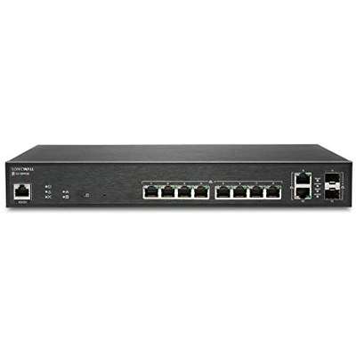 SONICWALL Switch SWS12-10FPOE WITH Wireless Network Management and Support 3-Year