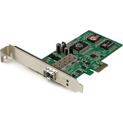 StarTech.com PCI Express Gigabit Ethernet Fiber Network Card with  Open SFP