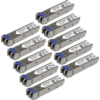 StarTech.com 10-pack HPE J4859C Compatible SFP 1GbE SMF/MMF Transceiver 10km