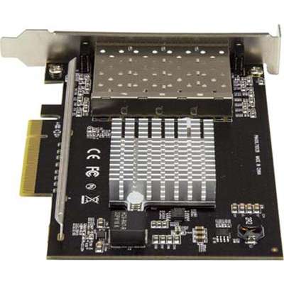 StarTech.com Quad Port 10G SFP+ Network Card Intel XL710 Converged Adapter