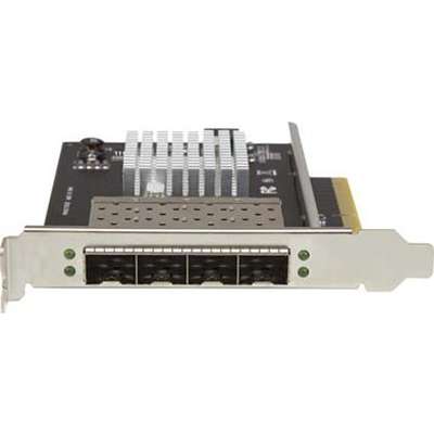 StarTech.com Quad Port 10G SFP+ Network Card Intel XL710 Converged Adapter