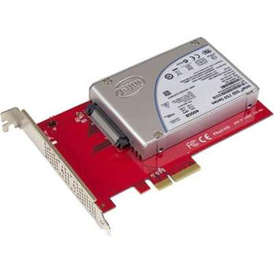 StarTech.com U.2 to PCIe Adapter for 2.5" U.2 NVMe SSD - SFF-8639 - x4 PCIe