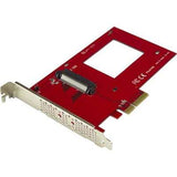 StarTech.com U.2 to PCIe Adapter for 2.5" U.2 NVMe SSD - SFF-8639 - x4 PCIe