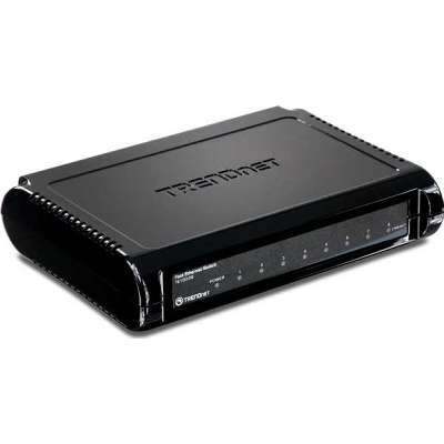 TRENDnet 8-Port 10/100Mbps GREENnet Switch