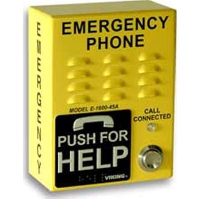 Viking Electronics Emergency Phone Compact Vandal Resistant