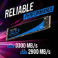 VisionTek 512GB M.2 2280 NVMe DLX3 PCIE GEN3 X4