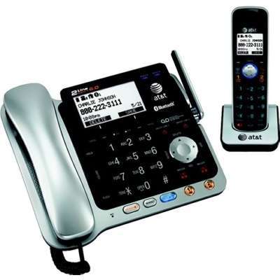 VTech Communications TL86109 2-Line Corded/Cordless Answering System with Bluetooth