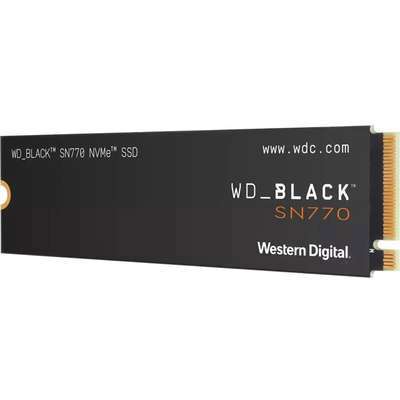 Western Digital WD Black SN770 NVMe SSD Internal Storage, 500GB-M.2 2280 PCIE Gen 4,5 Year Warranty