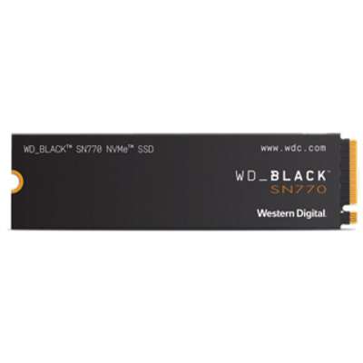 Western Digital WD Black SN770 NVMe SSD Internal Storage, 2TB-M.2 2280 PCIE Gen 4,5 Year Warranty