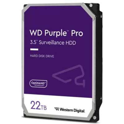 Western Digital 20-pack 22TB SATA Purple Pro 3.5 inch