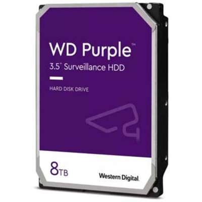 Western Digital 20-pack 8TB WD Purpl 8TB WD Purple 3.5 inch